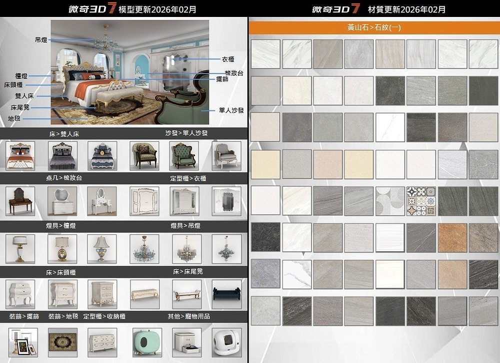 2026年2月素材更新 目錄封面