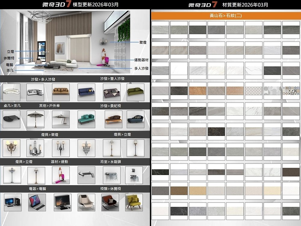 2026年3月素材更新 目錄封面